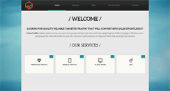 Desktop Screenshot of powertraffic.net